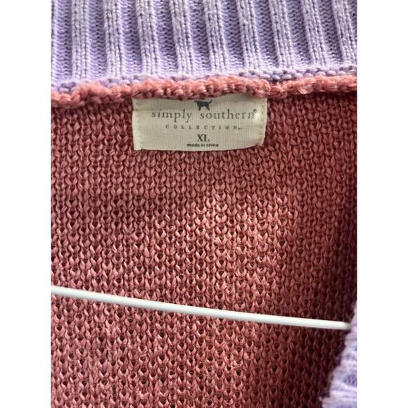 Simply Southern Sweater Cardigan XL - Picture 3 of 8